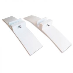 Soporte a Piso exclusivo para Calefactores con Panel de Cristal de Carbono